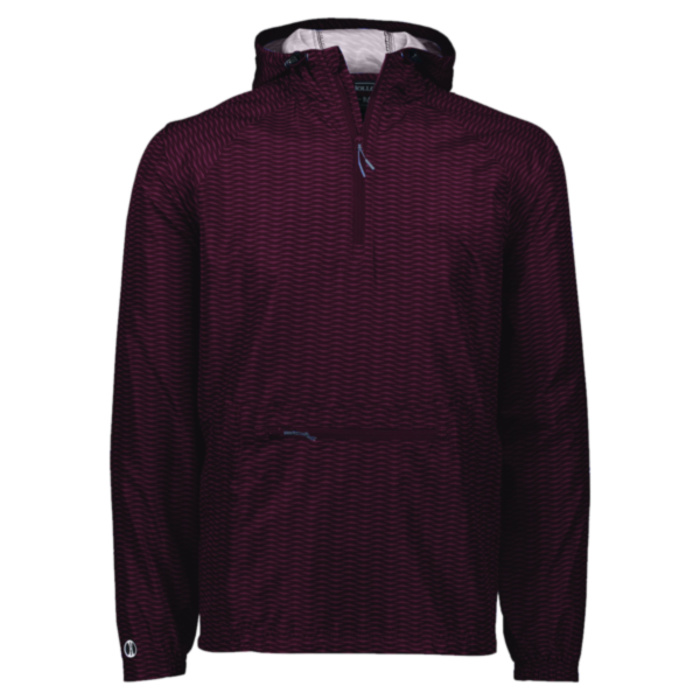 Men's Range Hooded Packable Quarter-Zip Jacket Thumbnail