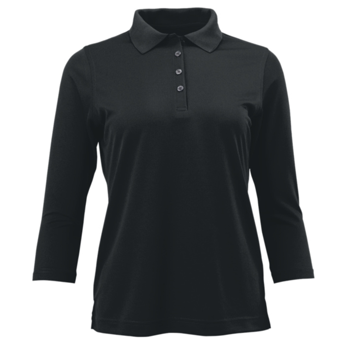 Women's Lady Palm Three-Quarter Sleeve Polo Thumbnail