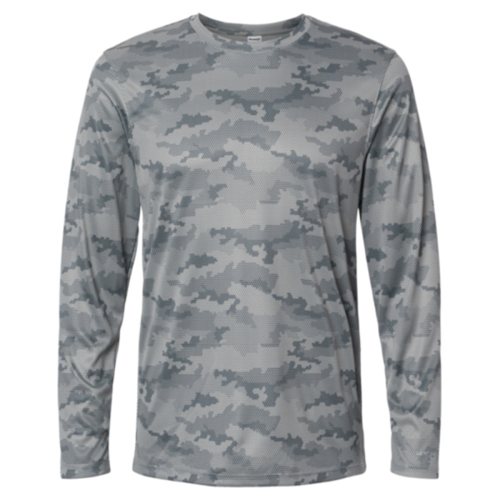 Unisex Pompano Performance Camo Long Sleeve T-Shirt Thumbnail