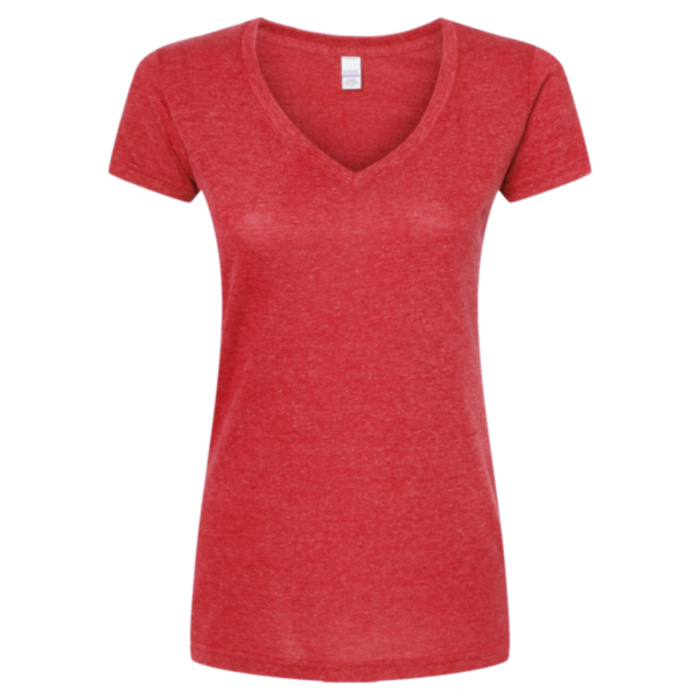 Women's Poly-Rich V-Neck T-Shirt Thumbnail