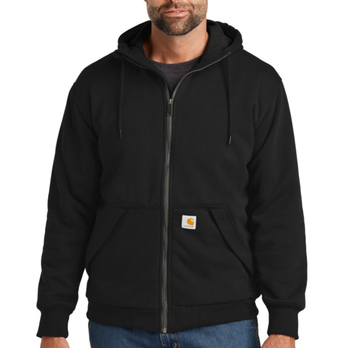 Midweight Thermal Lined Full Zip Sweatshirt Thumbnail