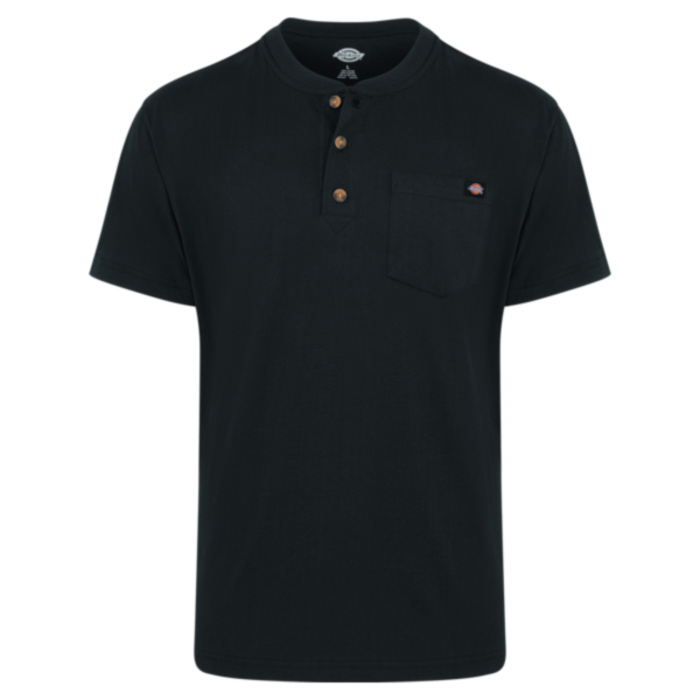 Men's Tall Heavyweight Traditional Short Sleeve Henley Thumbnail