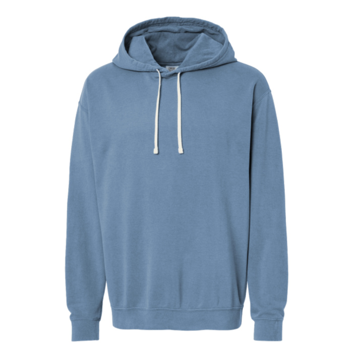 Unisex Garment-Dyed Lightweight Fleece Hooded Sweatshirt Thumbnail