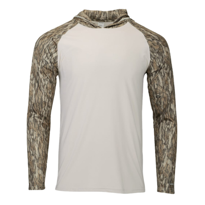 Men's Biloxi Performance Colorblocked Hooded Long Sleeve T-Shirt Thumbnail