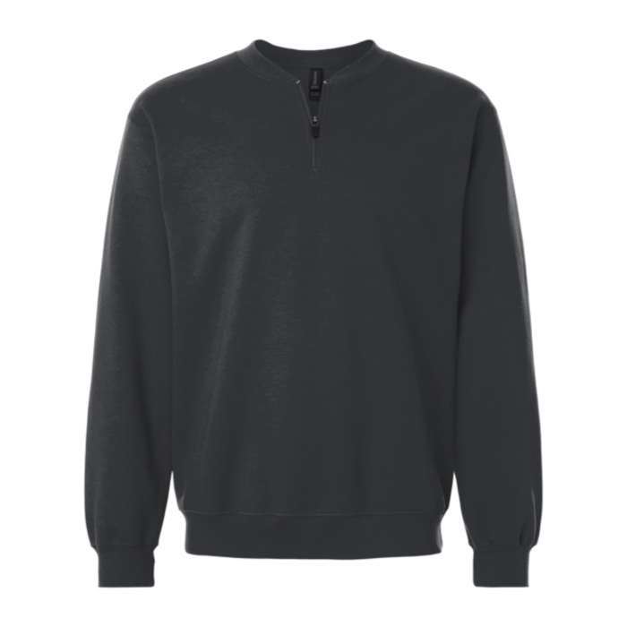 Unisex Softstyle® Midweight 1/4 Zip Sweatshirt Thumbnail