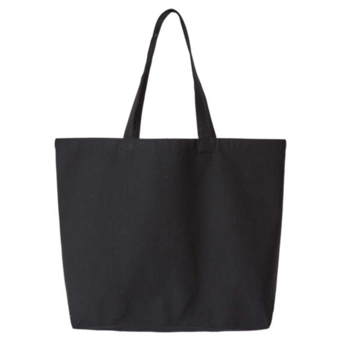 Jumbo Recycled Midweight Gusseted Canvas Tote Thumbnail