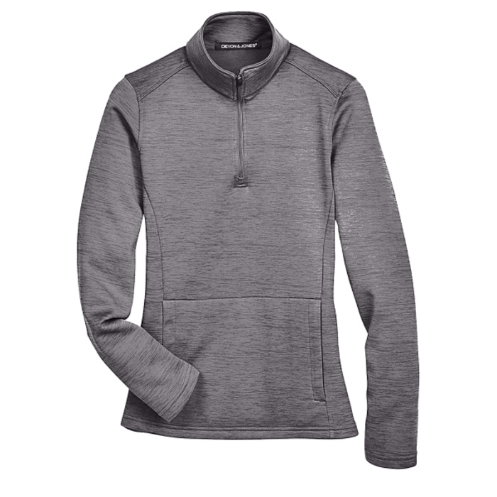 Women's Newbury Mélange Fleece Quarter-Zip Pullover Thumbnail