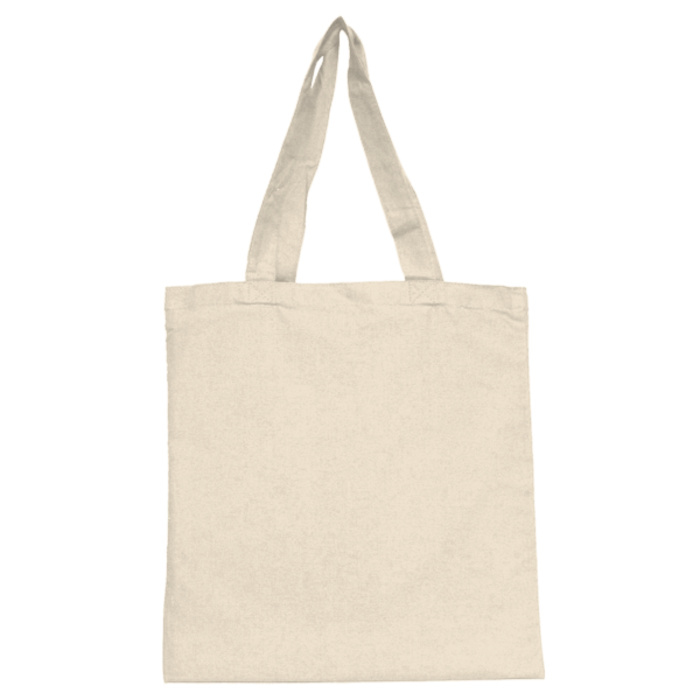 Cotton Canvas Tote Bag With Self Fabric Handles Thumbnail