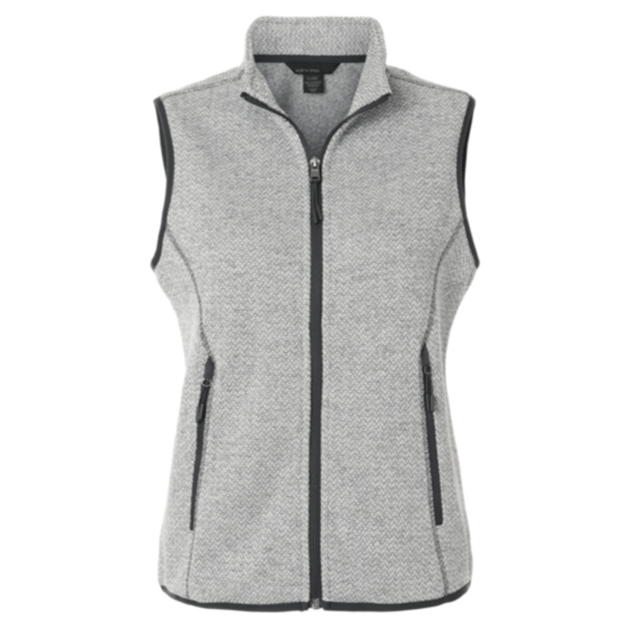 Women's Jasper Jacquard Fleece Vest Thumbnail