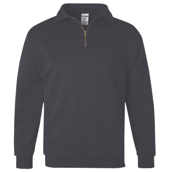 Unisex Nublend® Cadet Collar Quarter-Zip Sweatshirt Thumbnail