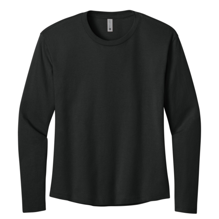 Women's Cotton Relaxed Long Sleeve Tee Thumbnail