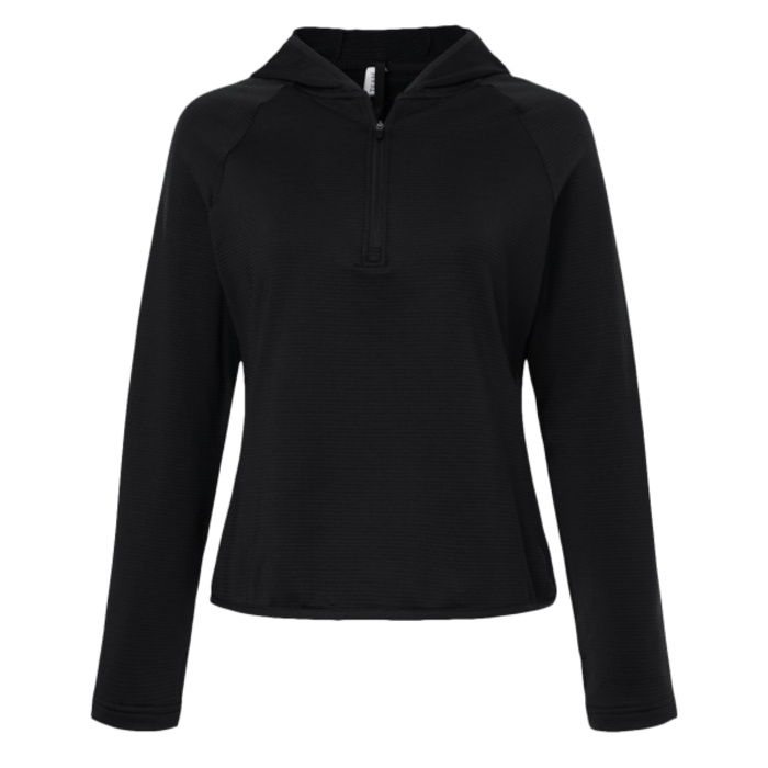 Women's Qualify Quarter-Zip Hooded Pullover Thumbnail