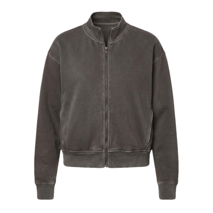 Women's Garment-Dyed Full-Zip Jacket Thumbnail