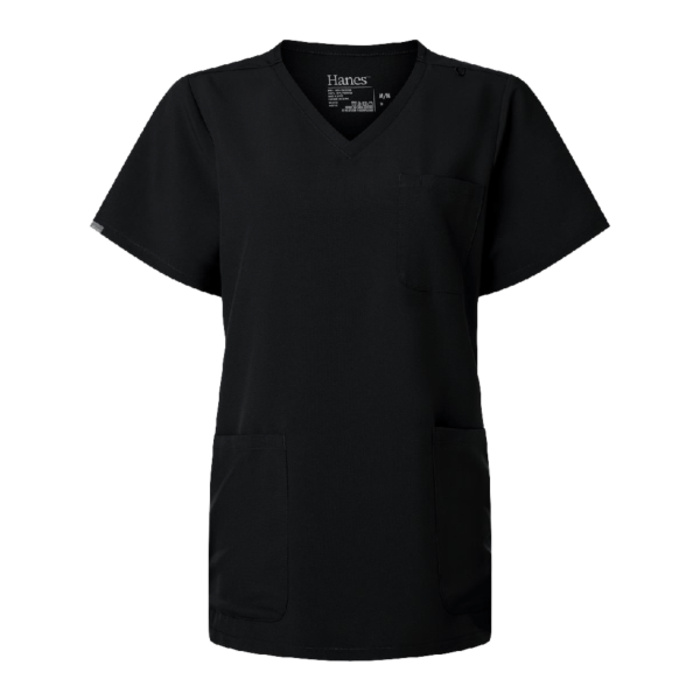Women's V-Neck 3 Pocket Scrub Top Thumbnail
