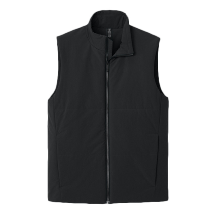 Sashiko Stretch Puffy Vest Thumbnail