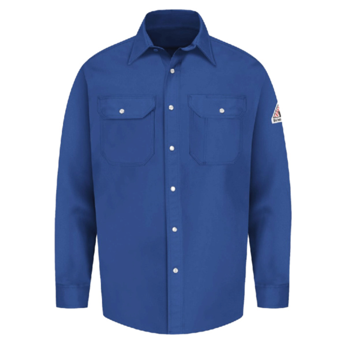 Men's Snap-Front Uniform Shirt - EXCEL FR Thumbnail