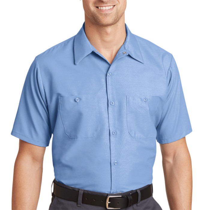 Short Sleeve Industrial Work Shirt Thumbnail