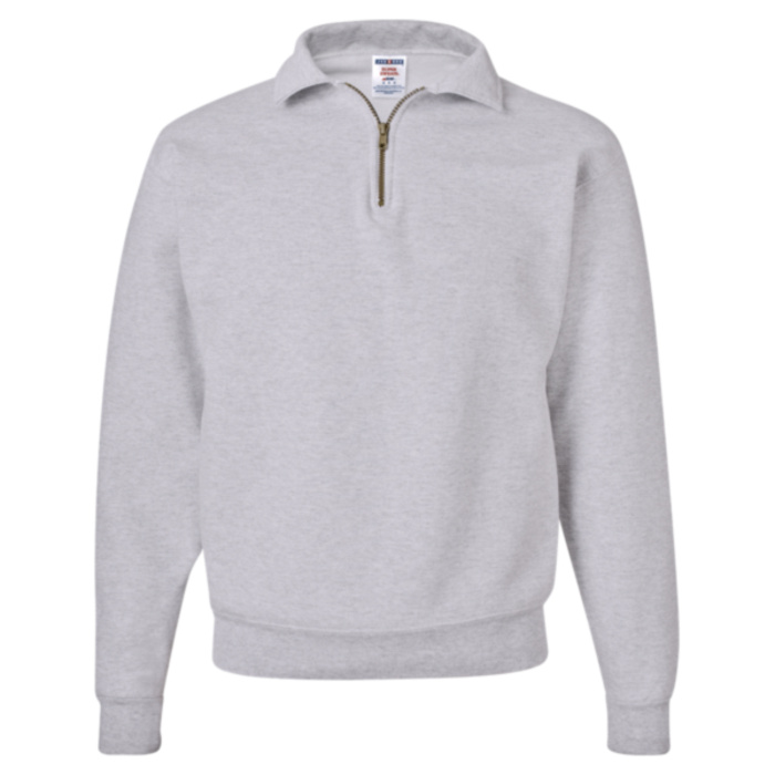 Unisex Super Sweats NuBlend® Quarter-Zip Cadet Collar Sweatshirt Thumbnail