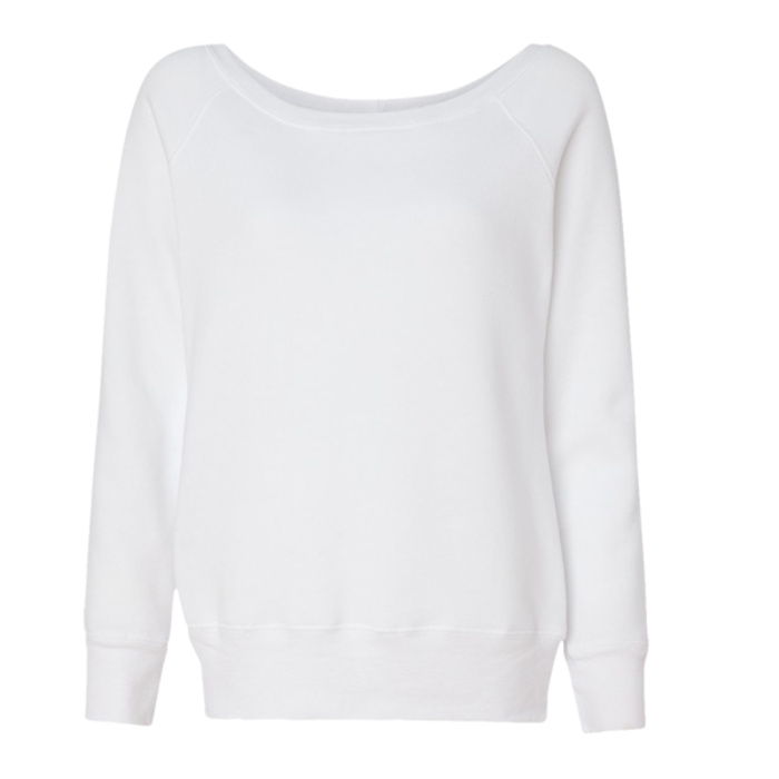 Women’s Sponge Fleece Wide Neck Sweatshirt Thumbnail