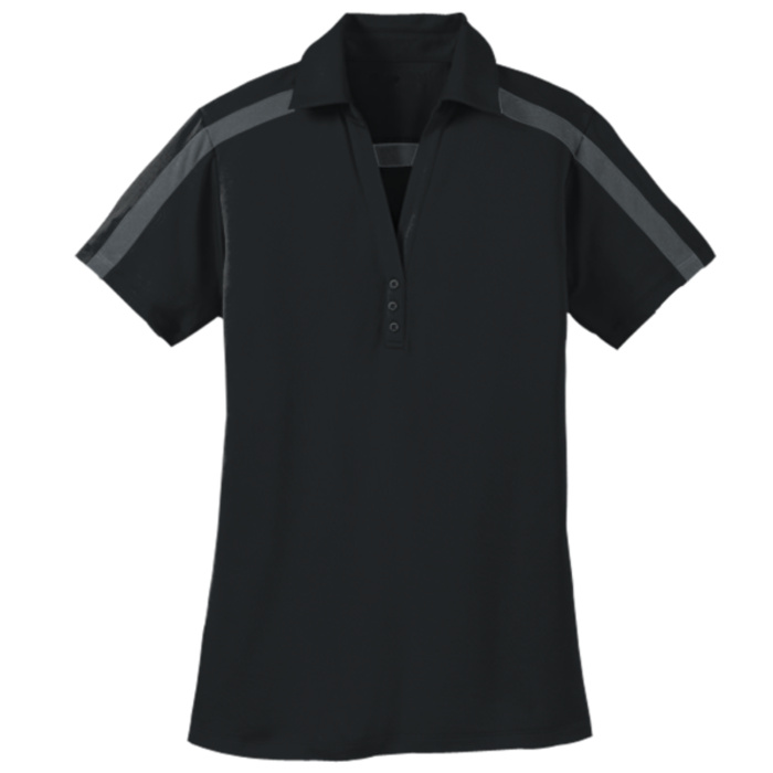 Women's Silk Touch Performance Colorblock Stripe Polo Thumbnail