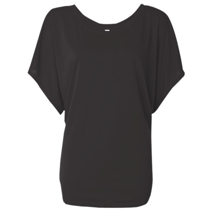Women’s Flowy Draped Dolman Tee Thumbnail