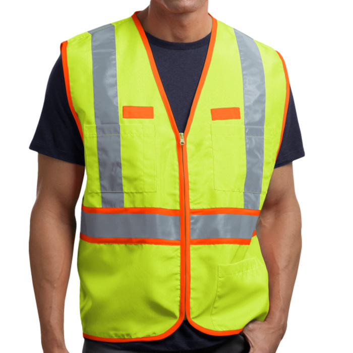 Ansi 107 Class 2 Dual Color Safety Vest Thumbnail