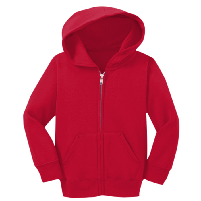 Toddler Core Fleece Full Zip Hooded Sweatshirt Thumbnail