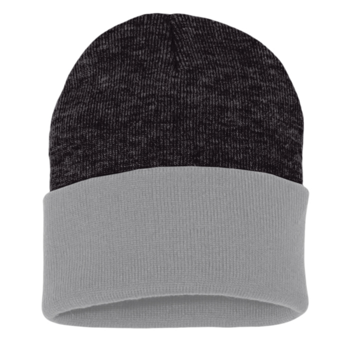 12" Color Blocked Cuffed Beanie Thumbnail