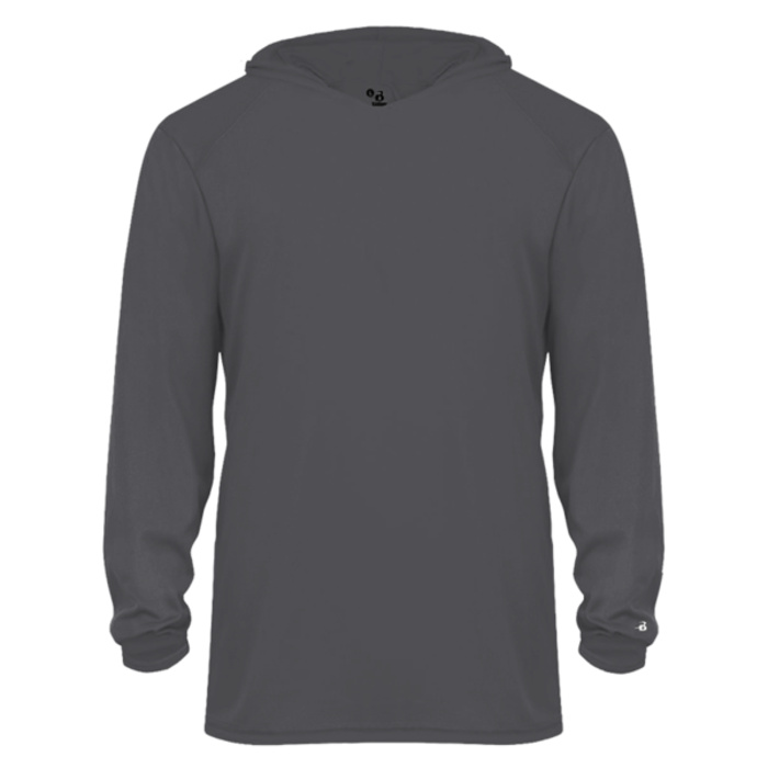 Youth B-Core Long Sleeve Hooded T-Shirt Thumbnail