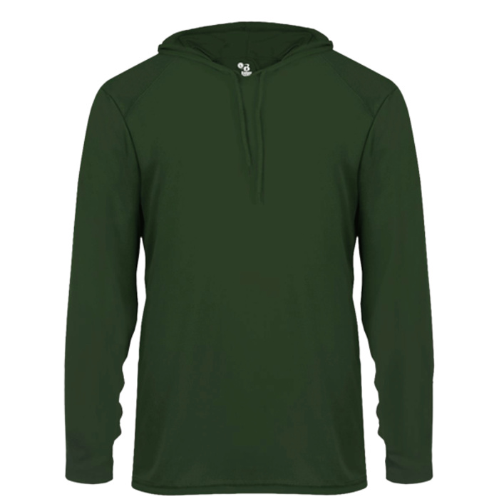 Unisex B-Core Hooded Long Sleeve T-Shirt Thumbnail