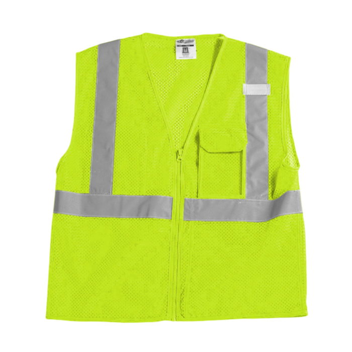 Unisex Clear ID Vest with Zipper Closure Thumbnail