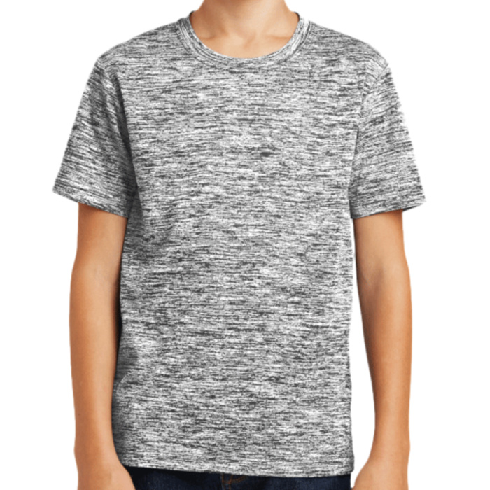 Youth PosiCharge ® Electric Heather Tee Thumbnail