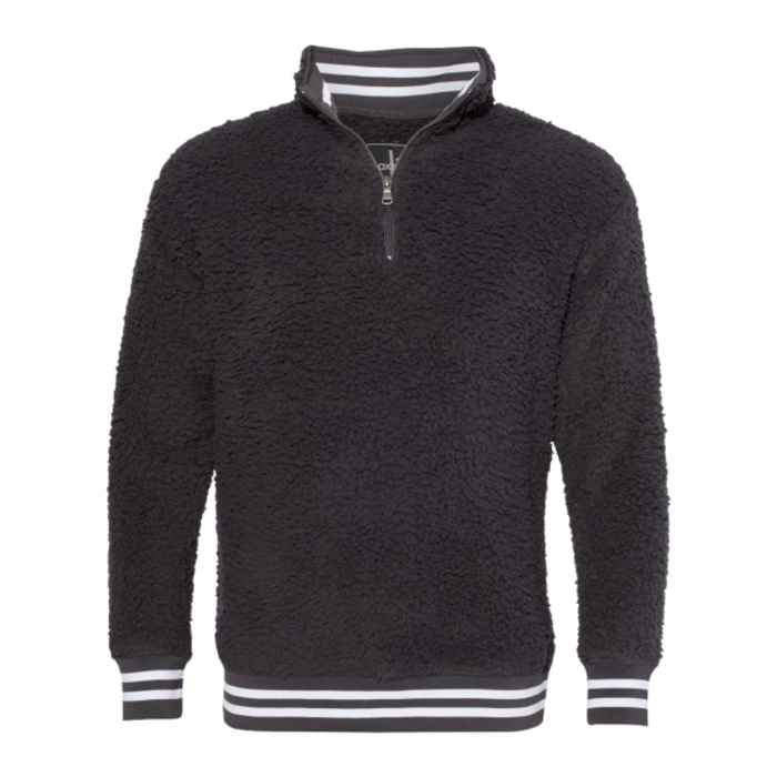 Unisex Varsity Sherpa Quarter-Zip Pullover Thumbnail