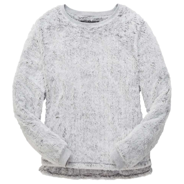 Women's Fuzzy Crewneck Fleece Thumbnail