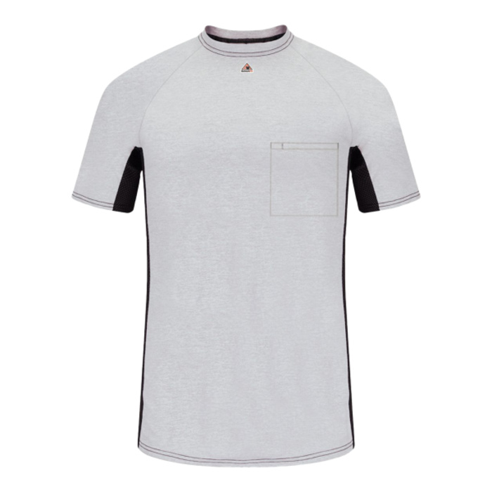 Men's FR Two-Tone Base Layer with Concealed Chest Pocket- EXCEL FR Thumbnail