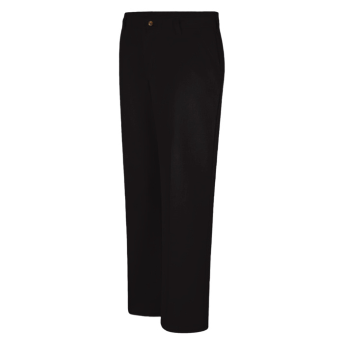 Women's Plain Front Cotton Pants Thumbnail