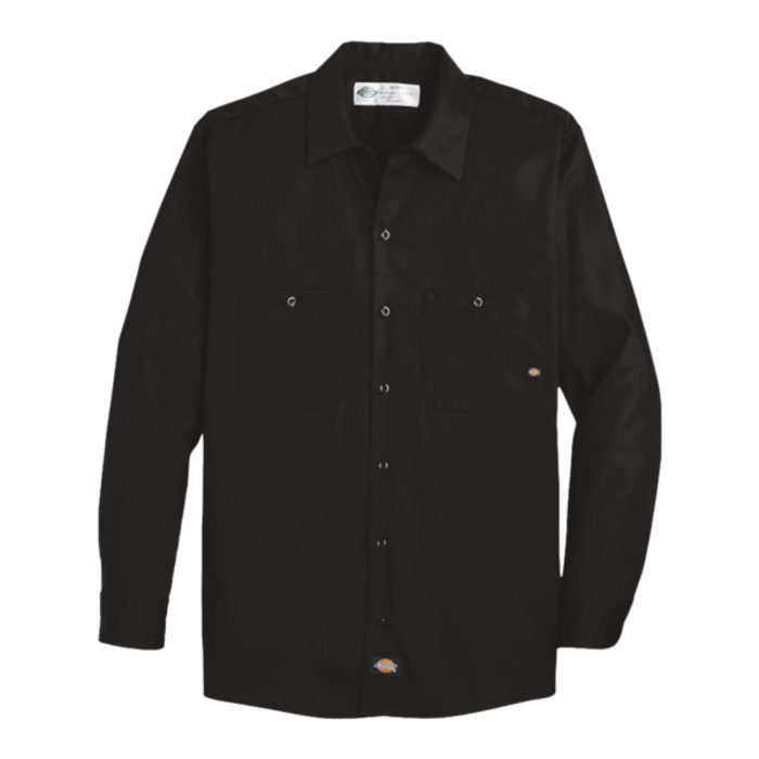 Men's Industrial Cotton Long Sleeve Work Shirt Thumbnail