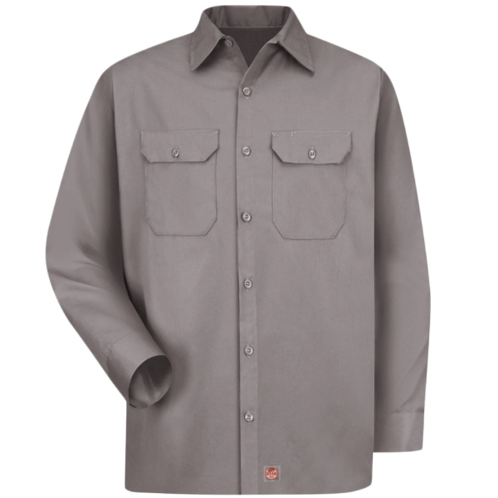 Men's Tall Utility Long Sleeve Work Shirt Thumbnail