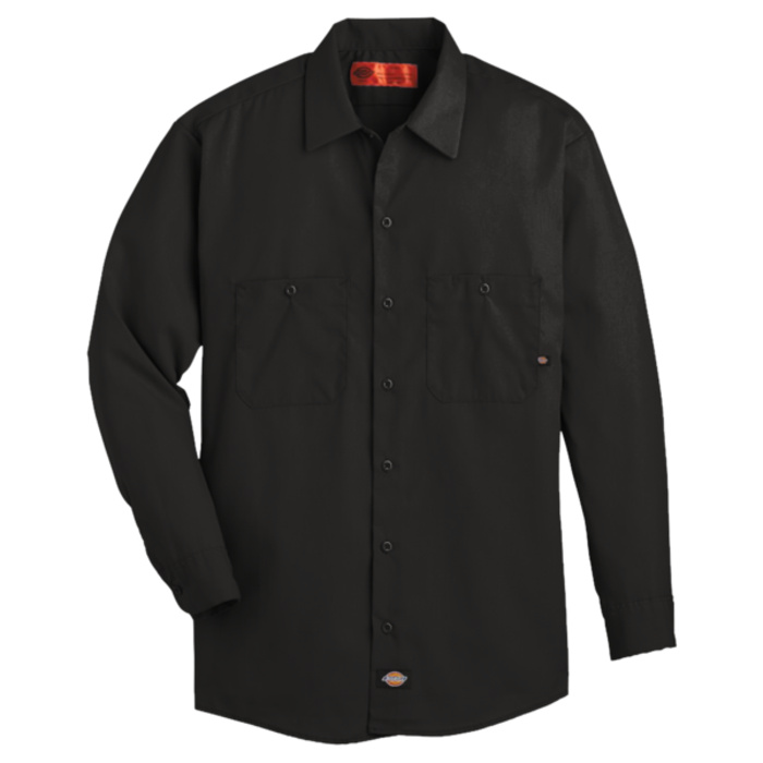 Men's Industrial Long Sleeve Work Shirt Thumbnail