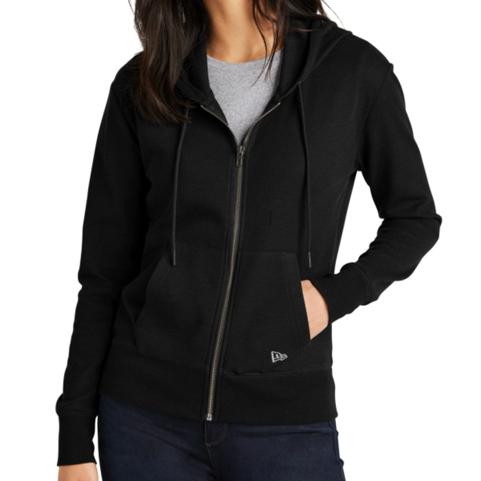 Ladies Thermal Full Zip Hoodie Thumbnail