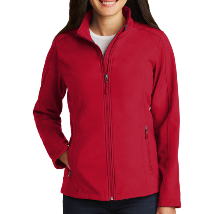 Ladies Core Soft Shell Jacket-SL Thumbnail