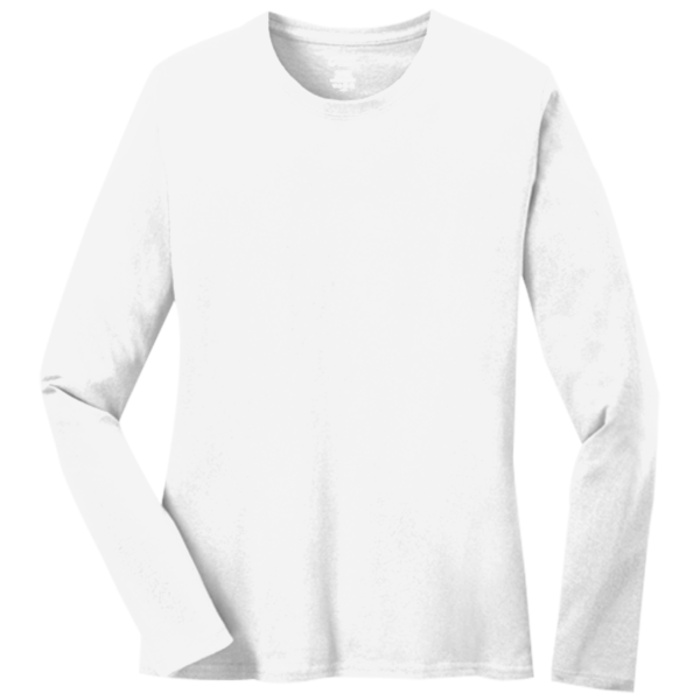 Women's Long Sleeve Core Cotton Tee Thumbnail