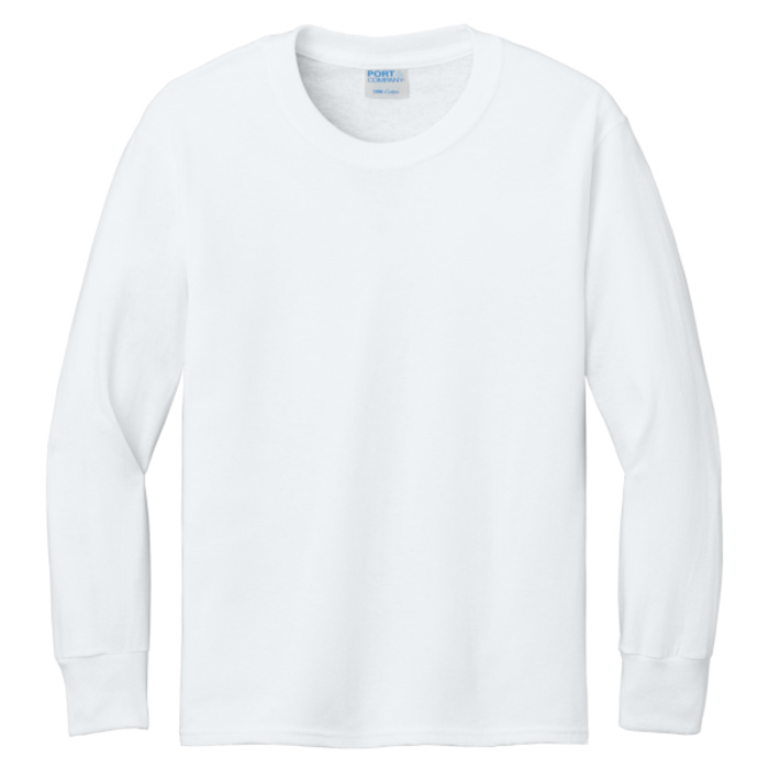 Youth Long Sleeve Core Cotton Tee Thumbnail