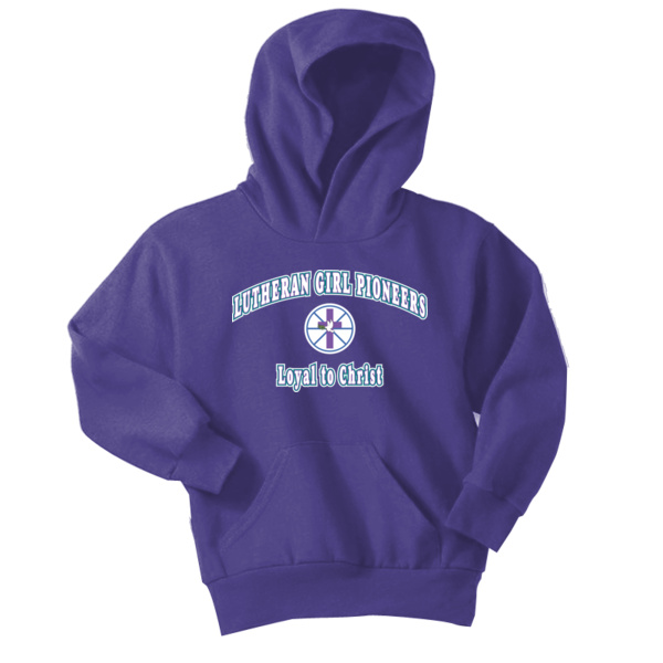 Loyal To Christ - LGP Youth Core Fleece Pullover Hooded Sweatshirt Thumbnail