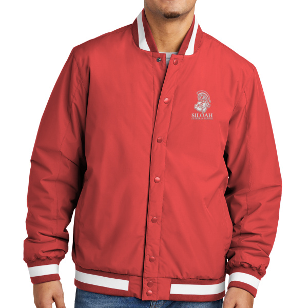 Trojan Logo - Insulated Varsity Jacket Thumbnail
