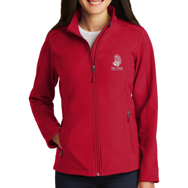 Trojan Logo - Ladies Core Soft Shell Jacket Thumbnail