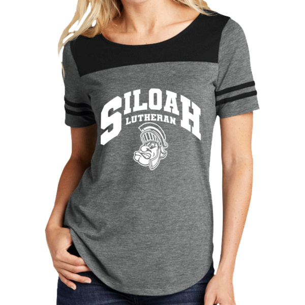 Siloah Bold - Women's PosiCharge ® Tri Blend Wicking Fan Tee Thumbnail