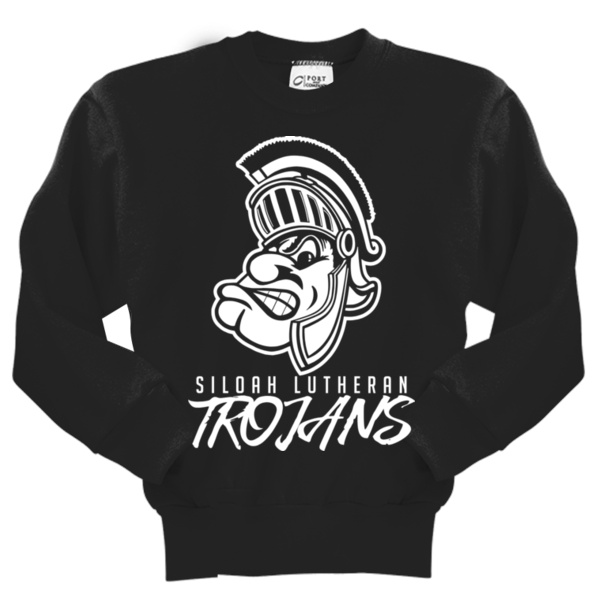 Trojan Roar - Youth Core Fleece Crewneck Sweatshirt Thumbnail