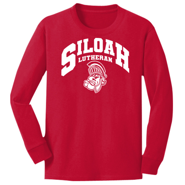 Siloah Bold - Youth Long Sleeve Core Cotton Tee Thumbnail