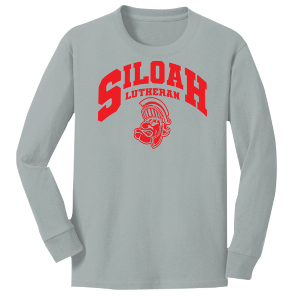 Siloah Bold - Youth Long Sleeve Core Cotton Tee Thumbnail